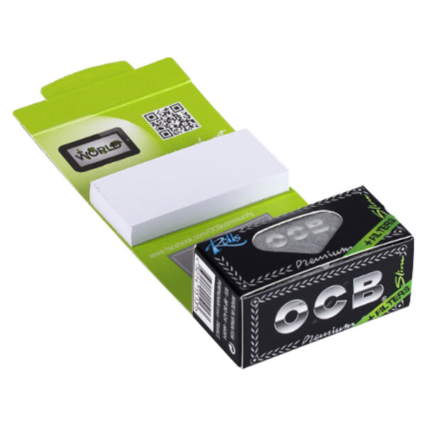 OCB - Premium Slim Rolls + Tips - Box - 24 Stück