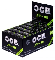 OCB - Premium Slim Rolls + Tips - Display - 24 St&uuml;ck