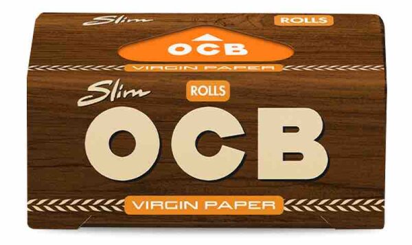 OCB - Virgin Slim Unbleached Rolls - Box - 24 St&uuml;ck