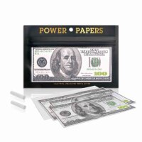 Power Papers 100 DOLLAR - Super King Size + Tips - Box -...