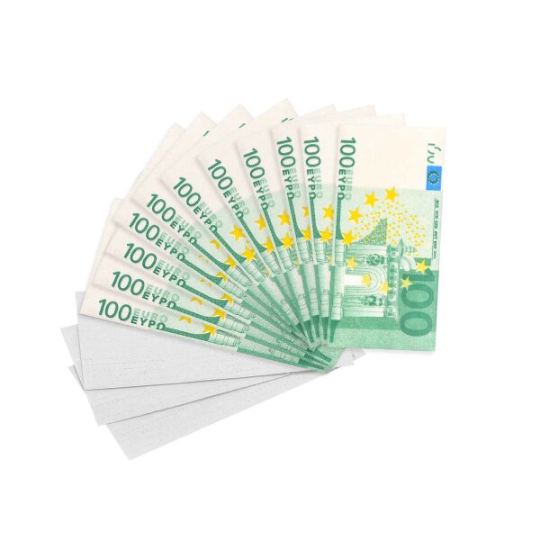 Power Papers 100 EURO - Super King Size + Tips - Box - 12 x 12 St&uuml;ck