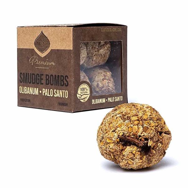 R&auml;ucherkugeln - Weihrauch & Palo Santo - Box - 8 St&uuml;ck