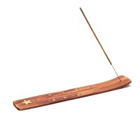 R&auml;ucherst&auml;bchenhalter - Holz - Stern - 1 St&uuml;ck