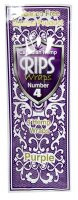 RIPS - Canadian Hemp Wraps - Number 4 - Purple - Box - 15 x 4 St&uuml;ck
