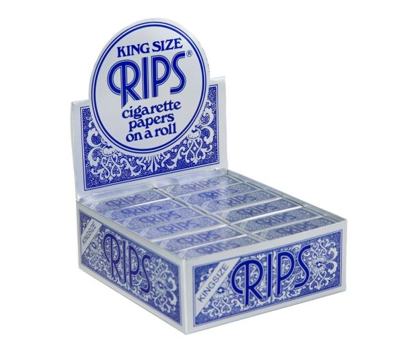 RIPS - Blau - King Size - Box - 24 St&uuml;ck