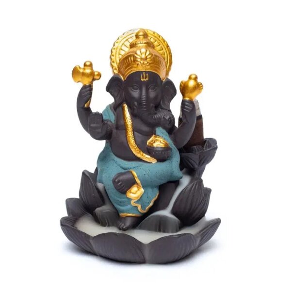 R&uuml;ckfluss R&auml;ucherschale - Ganesh - 1 St&uuml;ck