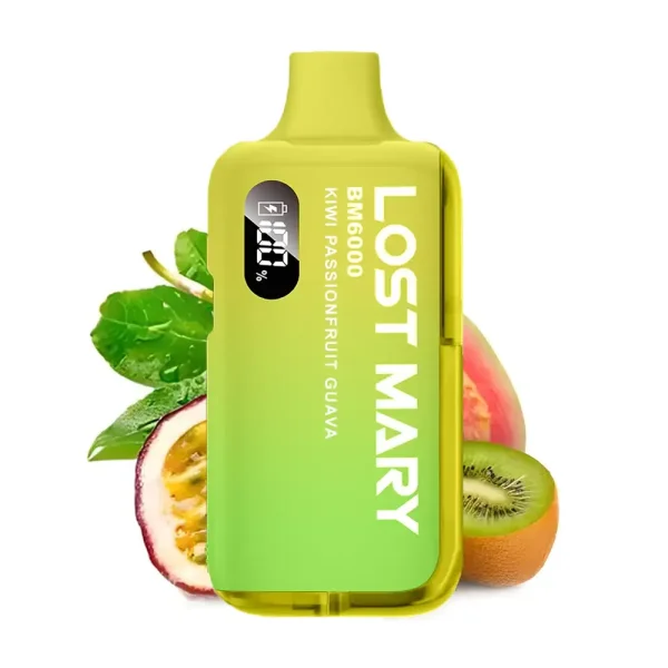 LOST MARY - BM6000 - 20mg/ml - Kiwi Passion Fruit Guava