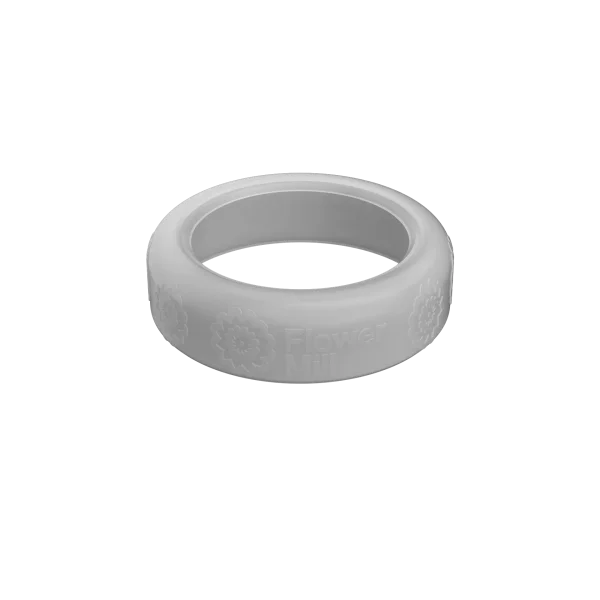 Flower Mill - Next-Gen - Silicone Mill Grip - 2.0" - 55.5mm - Clear