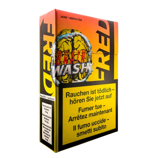 Fred - Gelb - Zigaretten - Box - 10 St&uuml;ck