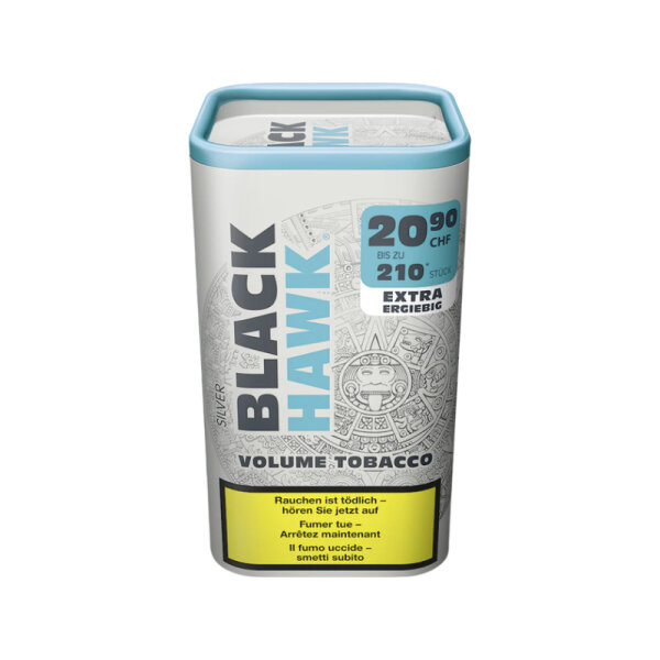 Black Hawk - Volume Tobacco - Silver - Dose - 95g