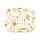 V Syndicate - Metal Rolling Tray - 18 x 14cm - 420 Gold