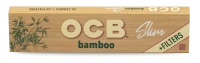 OCB - Bamboo Slim Kingsize + Tips - Display - 32 x 32...