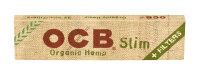 OCB - Organic Hemp Slim Kingsize + Tips - Display - 32 x...