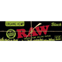 RAW - Black Organic Hemp - 1 1/4 - Display - 24 x 50...
