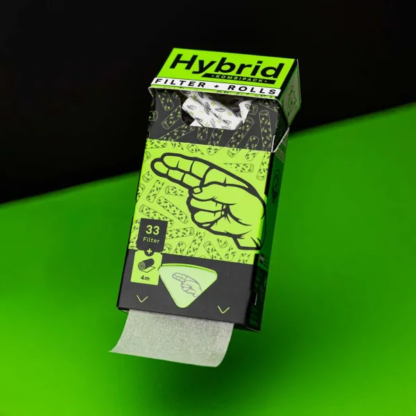 Hybrid Supreme Aktivkohlefilter - Filter & Rolls - 33 St&uuml;ck - 4m