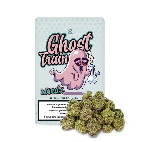 Weedx - Ghost Train - Indoor CBD Bl&uuml;ten - 8g