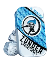 Zunder Zahnstocher - Menthol - Box - 80 St&uuml;ck