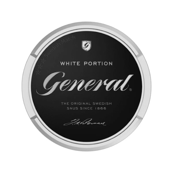 General - White Portion - 7.2mg/g - 21.6g