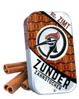 Zunder Zahnstocher - Zimt - Box - 80 St&uuml;ck