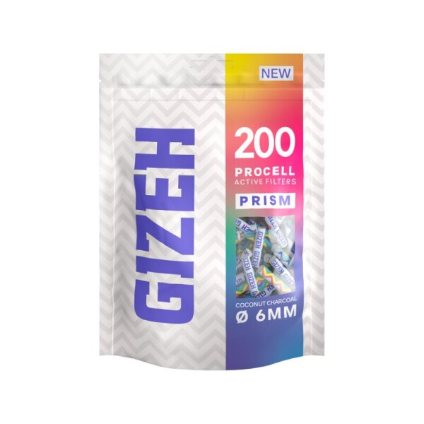GIZEH - ProCell 6mm - Prism - Bag - 200 St&uuml;ck
