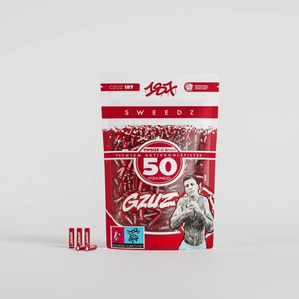 MedusaFilters x 187 Sweedz - 50er Pack - GZUZ
