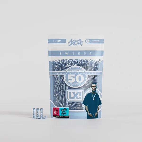 MedusaFilters x 187 Sweedz - 50er Pack - LX
