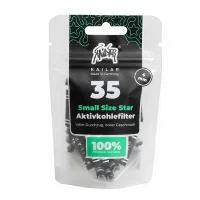 Kailar - 35 Small Size Star - Papier Aktivkohlefilter