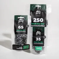 Kailar - 65 Small Size Star - Papier Aktivkohlefilter