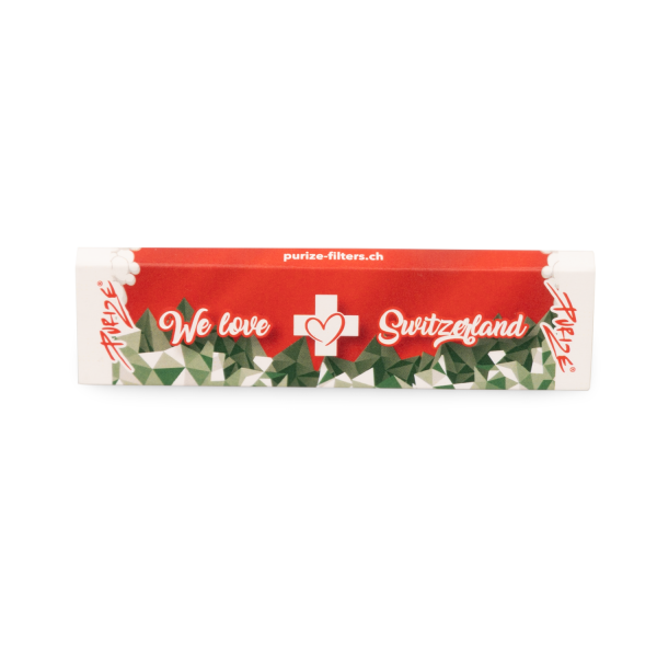 Purize - King Size Slim - We love Switzerland - Box - 40 x 32 St&uuml;ck
