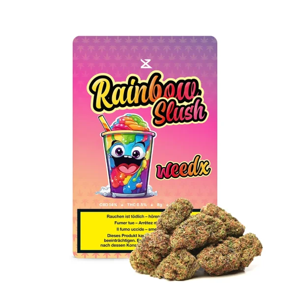 Weedx - Rainbow Slush - Indoor CBD Bl&uuml;ten - 8g