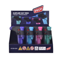 Easy Torch Feuerzeug Trendy - Jetflame Blue - Display -...