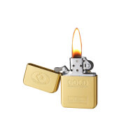 Champ - Goldbar - Benzin Feuerzeug - Display - 12 St&uuml;ck