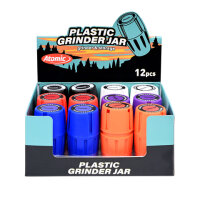Plastic Grinder - Jar - 50mm - 2 Layers - Display - 12...