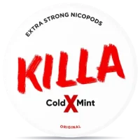 KILLA - Cold X Mint - All White Snus - 16g