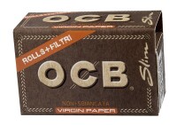 OCB - Virgin Slim Rolls + Tips - Display - 24 St&uuml;ck