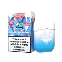 PacksPod - 600 - 20mg/ml - Clear Blue