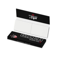 GIZEH - Queen Size + Tips - Black - Box - 26 St&uuml;ck