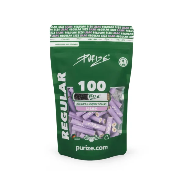 Purize - Regular Size - 9mm - 100 St&uuml;ck - Lilac