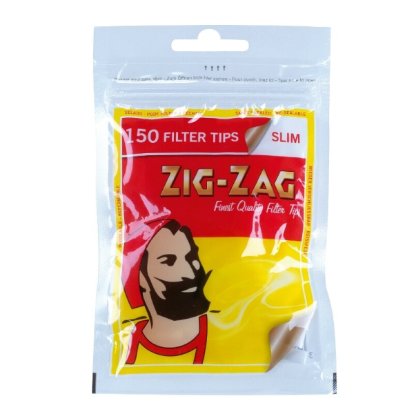 Zig Zag - Slim Filter Tips - Box - 10 x 150 St&uuml;ck