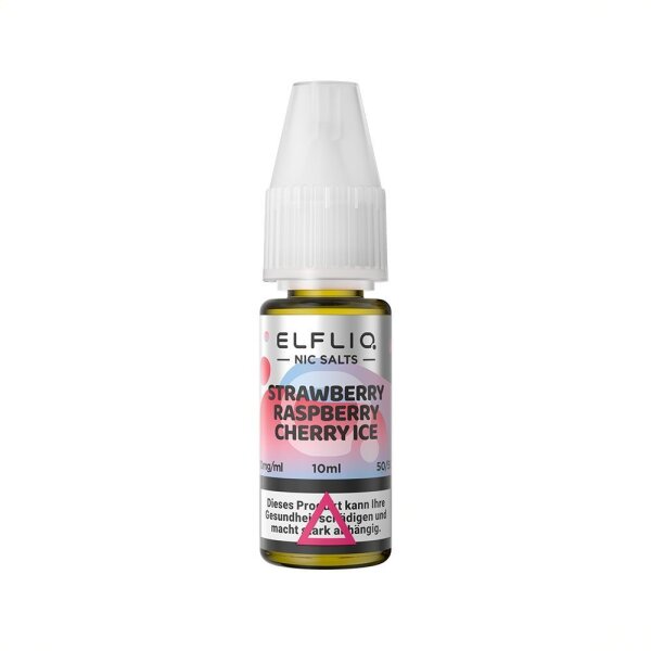 Elf Bar - ElfLiq - 10ml - 20mg/ml - Strawberry Raspberry Cherry Ice