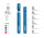 JAYSAFE&reg; - Blue - Display - 6 St&uuml;ck