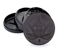 Metal Grinder - 60mm - 4 Layers - Black - High As Fuck -...