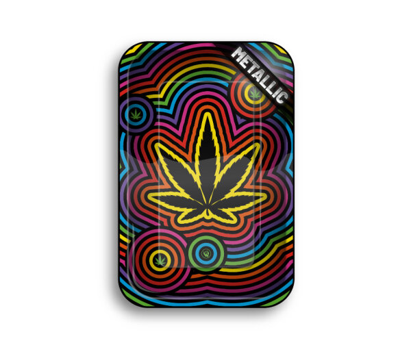 Rolling Tray - 27.5 x 17.5cm - Circle Leaf