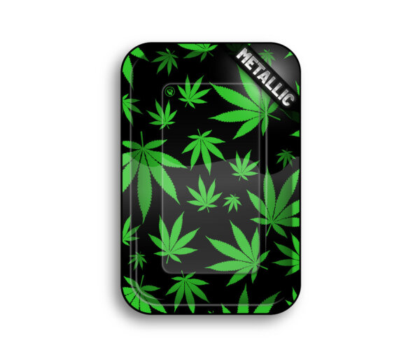 Rolling Tray - 27.5 x 17.5cm - Leaves Green