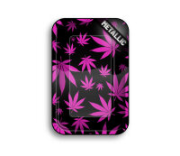 Rolling Tray - 27.5 x 17.5cm - Leaves Pink