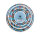 Metal Coffeeshop Ashtray - 160mm - Dick Pattern