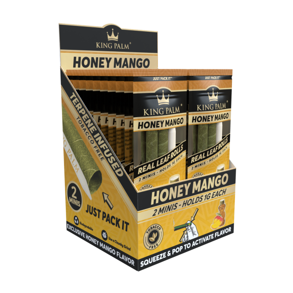 King Palm - Mini - 2 St&uuml;ck - Honey Mango - Display - 20 St&uuml;ck