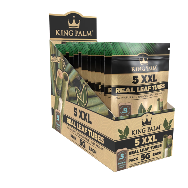 King Palm - King XXL - 5 St&uuml;ck - Natural - Display - 15 St&uuml;ck
