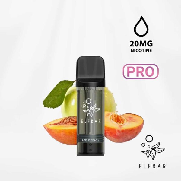 Elf Bar - ELFA Pro - Pods (2 x 2ml) - 20mg/ml - Apple Peach