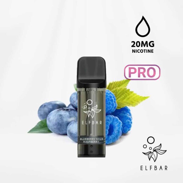 Elf Bar - ELFA Pro - Pods (2 x 2ml) - 20mg/ml - Blueberry Sour Raspberry